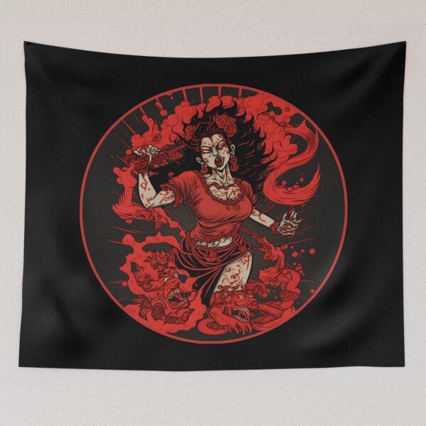 Item preview, Scary Demon Goddess  designed and sold by SidTastic .