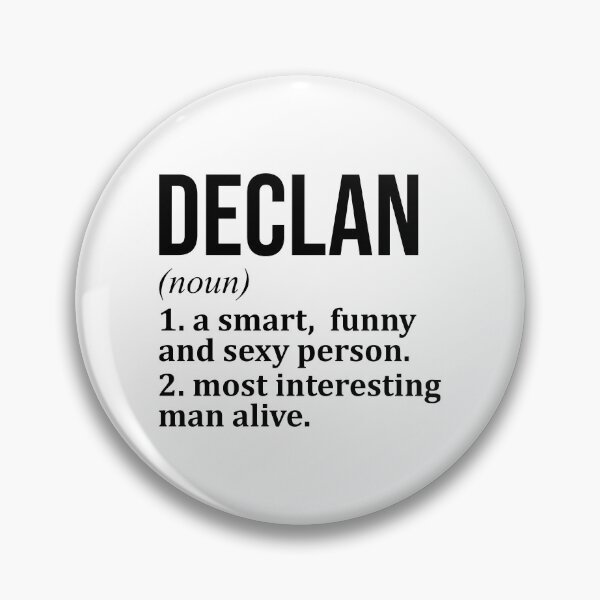 Item preview, Declan Name Definition designed and sold by XCIV.