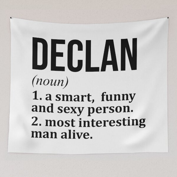 Item preview, Declan Name Definition designed and sold by XCIV.