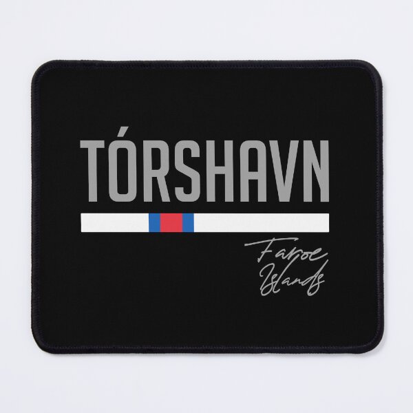 Item preview, Tórshavn | Faroe Islands | Flag of The Faroe Islands | Handwriting | City Name| Souvenir | Travel Gift designed and sold by scandi-peaks.