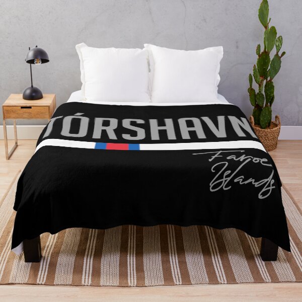 Item preview, Tórshavn | Faroe Islands | Flag of The Faroe Islands | Handwriting | City Name| Souvenir | Travel Gift designed and sold by scandi-peaks.