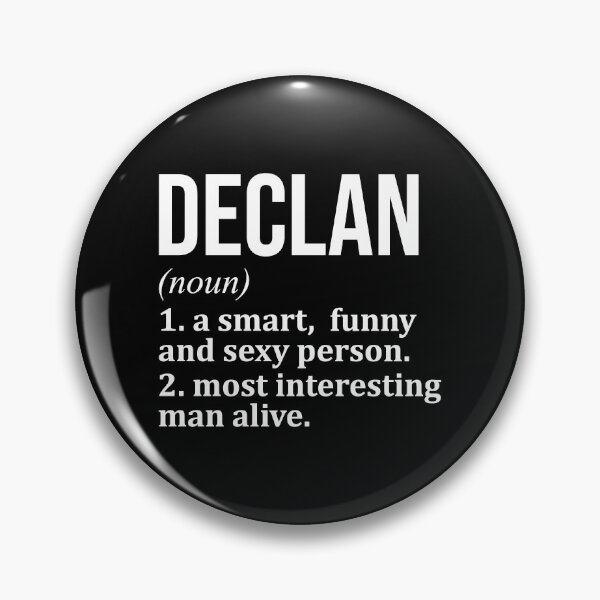 Item preview, Declan Name Definition designed and sold by XCIV.