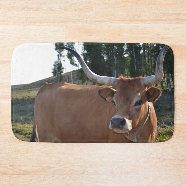 Item preview, Cow with horns designed and sold by animal-animal.