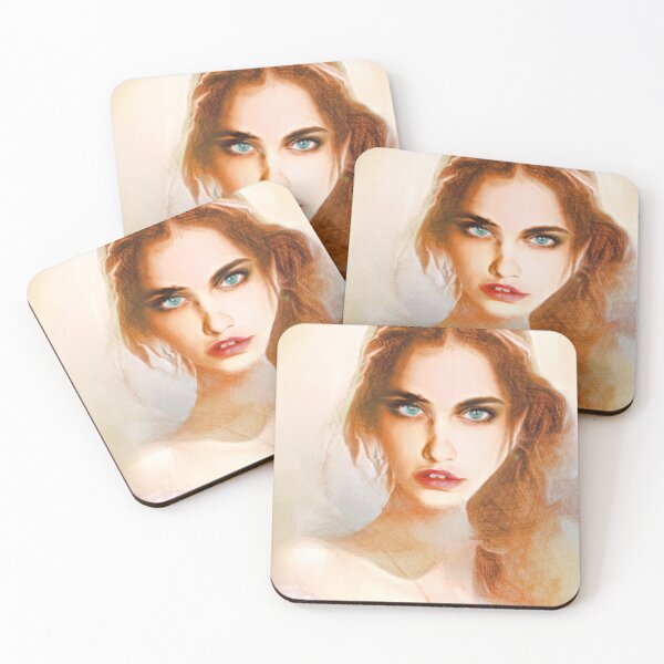 Item preview, Early Twentieth Century Gibson Girl designed and sold by Sanctum Icons.