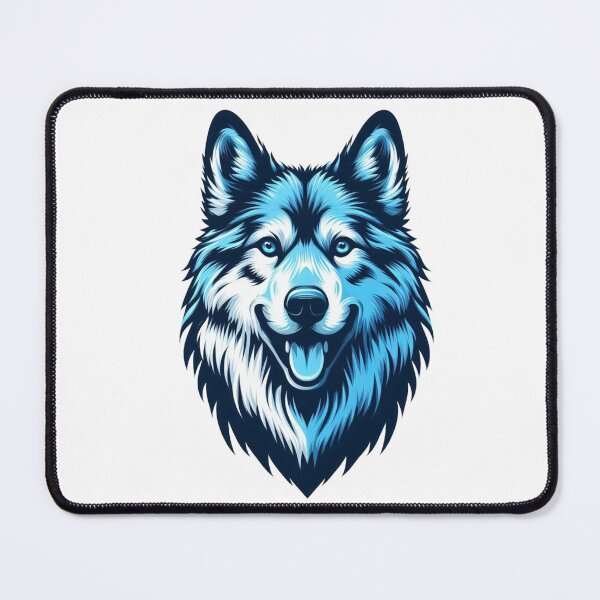 Item preview, blue wolfdog designed and sold by Animalia-.