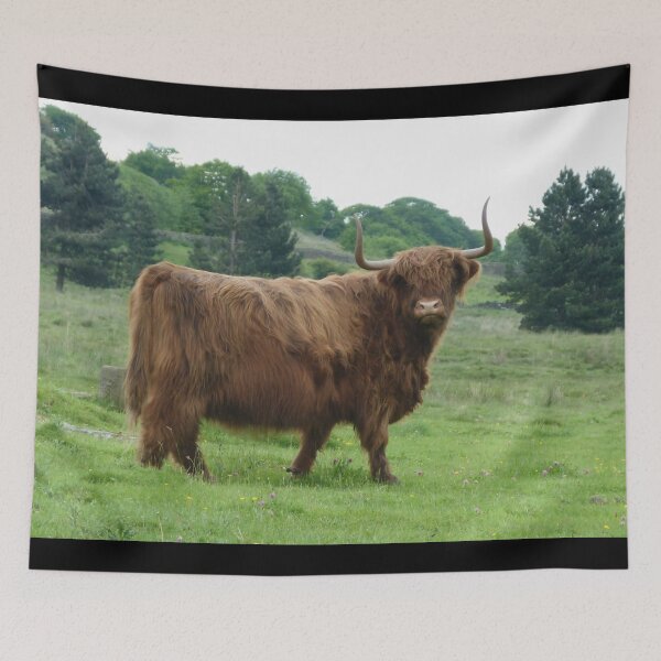 Item preview, Cow with horns designed and sold by animal-animal.