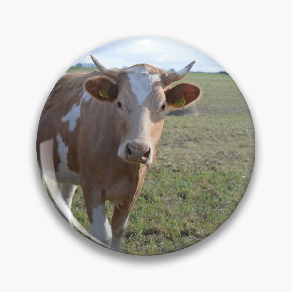 Item preview, Cow with horns designed and sold by animal-animal.