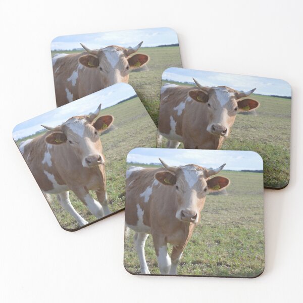 Item preview, Cow with horns designed and sold by animal-animal.