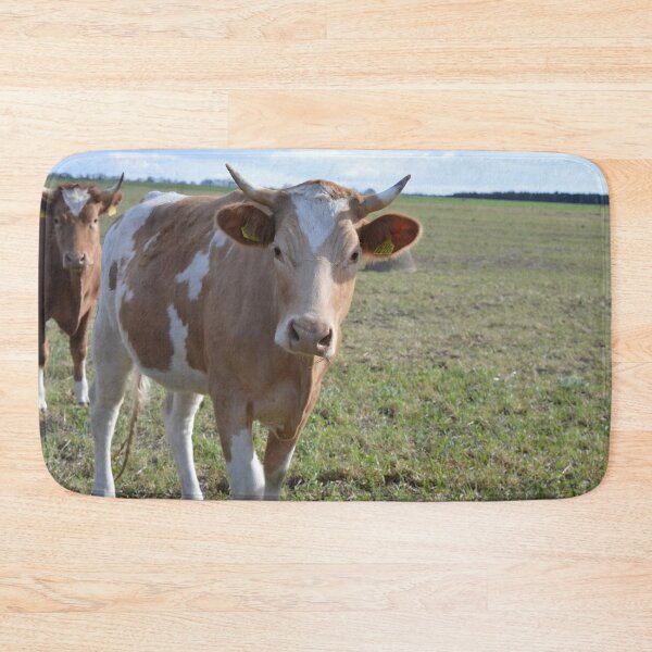 Item preview, Cow with horns designed and sold by animal-animal.
