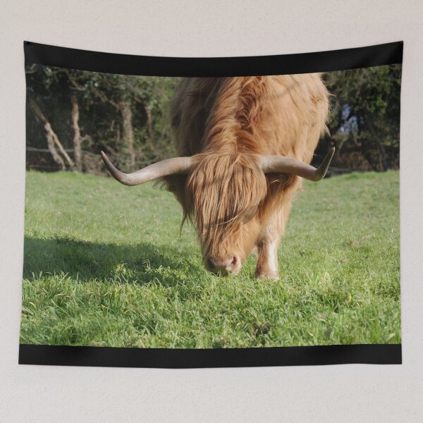 Item preview, Cow with horns designed and sold by animal-animal.