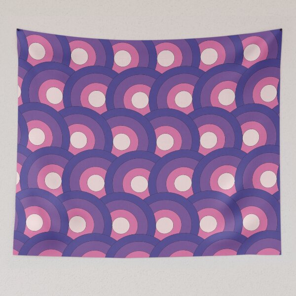Item preview, Japanese ocean wave retro pattern  designed and sold by Rookies Crafts.