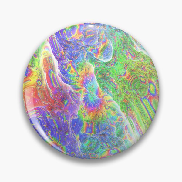 Artikelvorschau, Regenbogen-Fraktal-Goop entworfen und verkauft von Ashley's Art Shoppe.