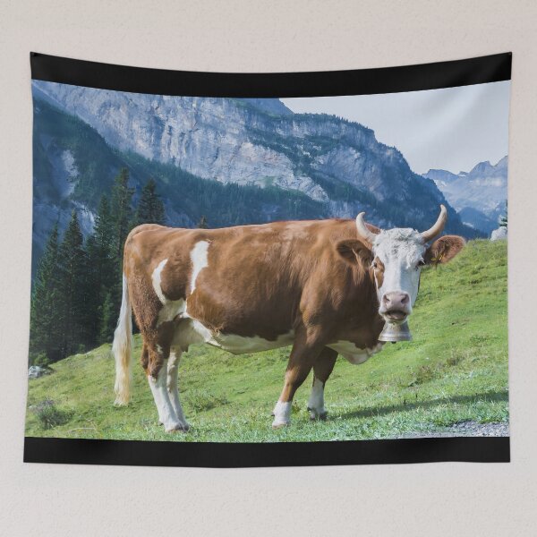 Item preview, Cow with horns designed and sold by animal-animal.