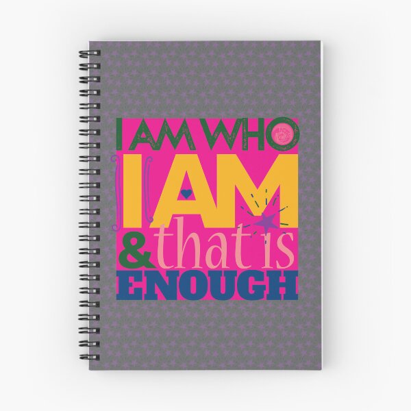 Item preview, I am who I am & that is enough. designed and sold by LifeInTheVortex.