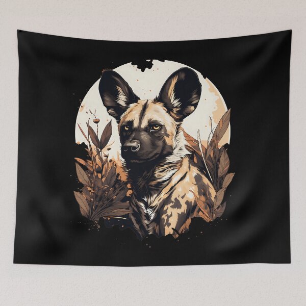 Item preview, perro salvaje africano designed and sold by DerSenat.
