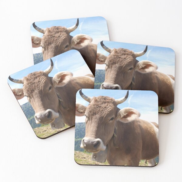 Item preview, Cow with horns designed and sold by animal-animal.