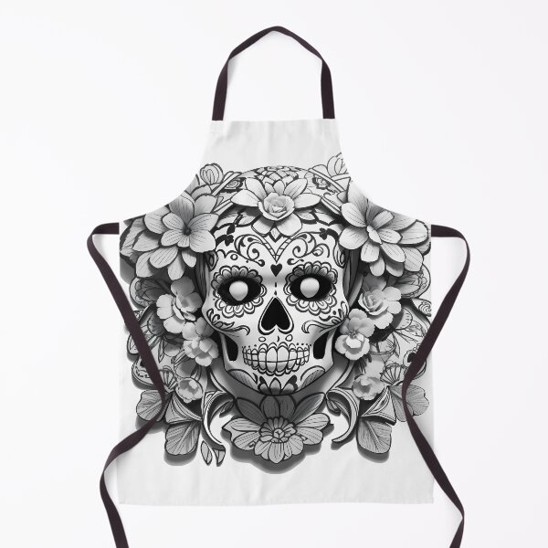 Item preview, combination of skull and flower designed and sold by wplamkung.