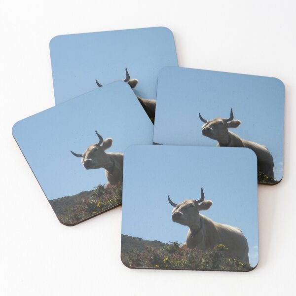 Item preview, Cow with horns designed and sold by animal-animal.