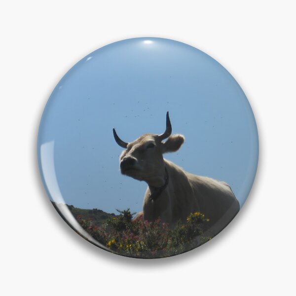 Item preview, Cow with horns designed and sold by animal-animal.