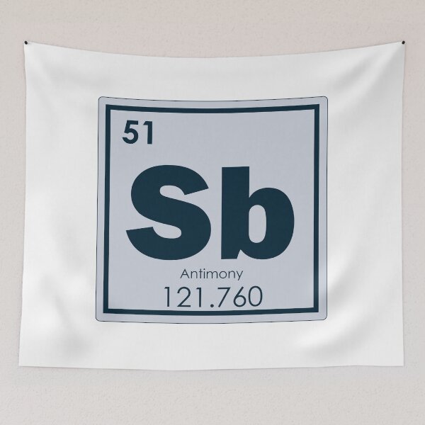 Item preview, Antimony chemical element designed and sold by tony4urban.