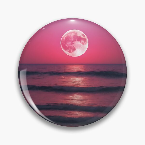 Item preview, Blood Moon over the Ocean designed and sold by Geek-Girl-Art.