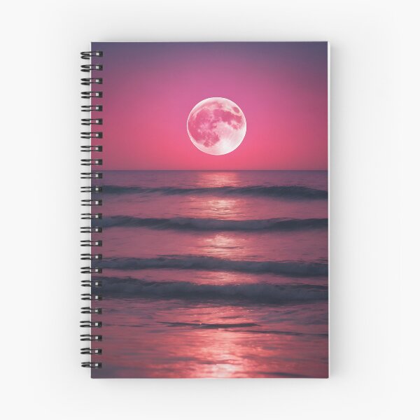 Item preview, Blood Moon over the Ocean designed and sold by Geek-Girl-Art.