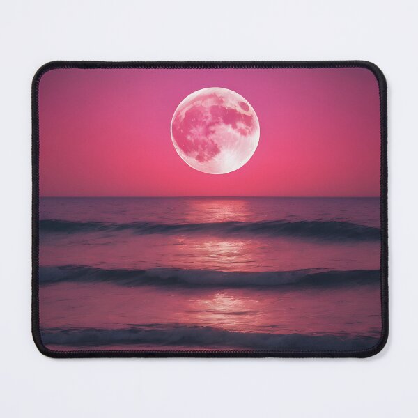 Item preview, Blood Moon over the Ocean designed and sold by Geek-Girl-Art.