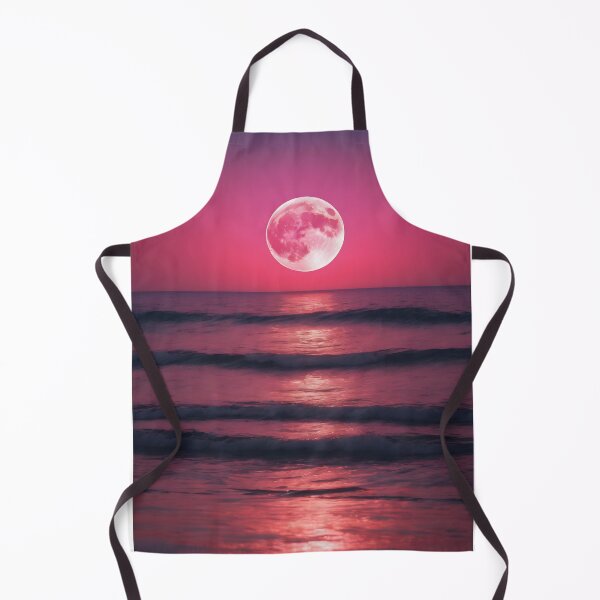 Item preview, Blood Moon over the Ocean designed and sold by Geek-Girl-Art.