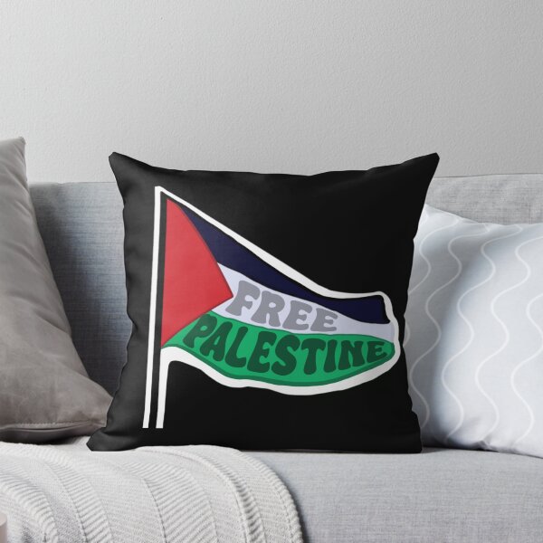 Item preview, Free Palestine Flag (with pole) designed and sold by mahumdesigns.