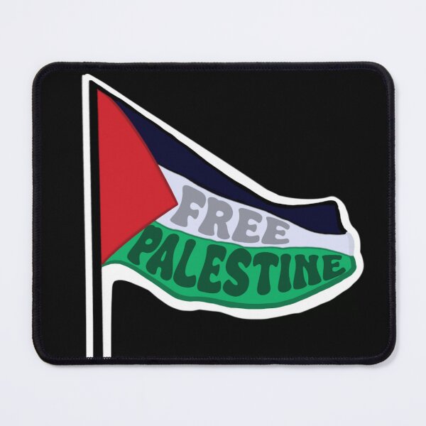 Item preview, Free Palestine Flag (with pole) designed and sold by mahumdesigns.