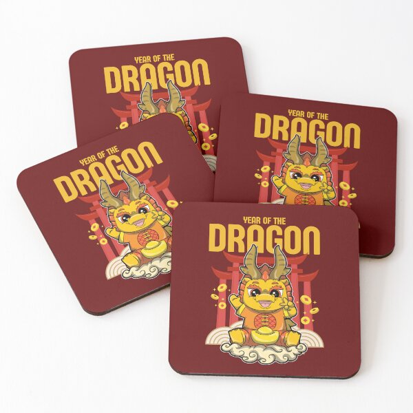 Item preview, Year of the Dragon - Cute Chinese Dragon Bring wealth And Luck all year round designed and sold by The magic  Yellow bus.