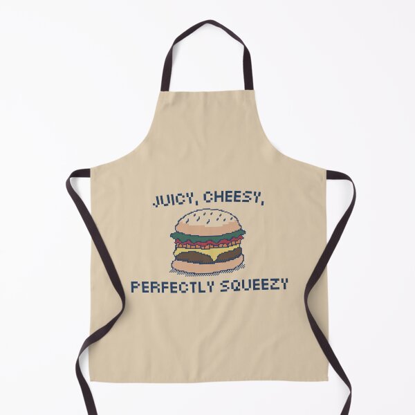 Item preview, Juicy, Cheesy, Perfectly Squeezy! 8-Bit Pixel Art Hamburger  designed and sold by pxlboy.
