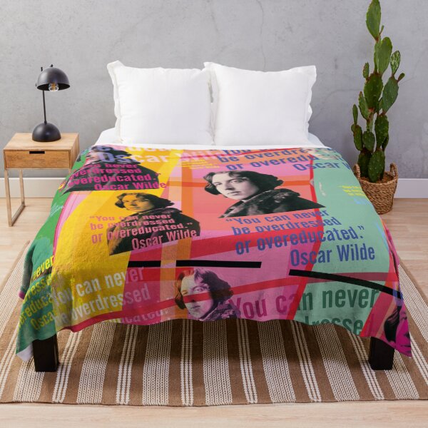 Item preview, Oscar Wilde quote, education, fashion designed and sold by Mauswohn.