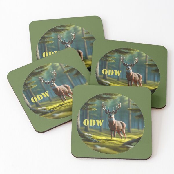 Item preview, Odenwald logo - deer in the forest designed and sold by Wonder-Place.