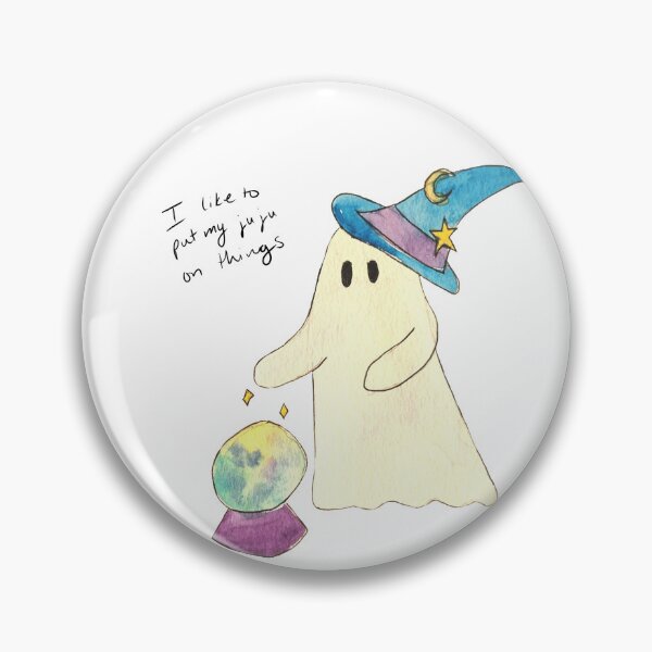 Item preview, witchy ghost designed and sold by rachelnerice.
