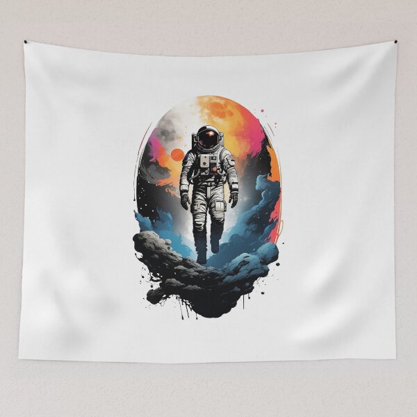 Item preview, Astronauta colorido designed and sold by GalMar.