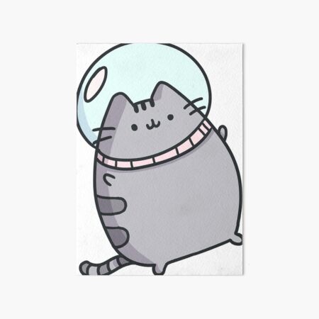 Space Cat Art Board Print