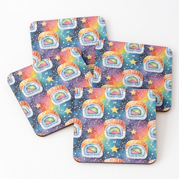 Item preview, Sushi Rolls in Space designed and sold by craftyvixenart.