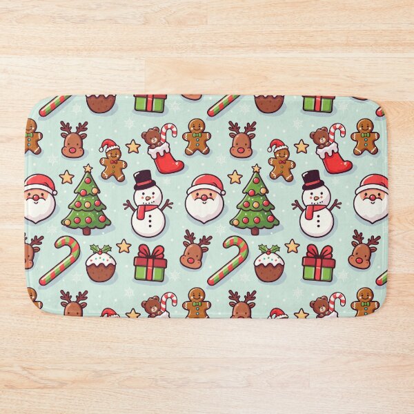 Item preview, Cute Christmas pattern designed and sold by damomonkey.