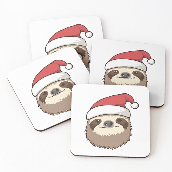 Item preview, Sloth Santa Cute Animal Christmas designed and sold by KD Merch.