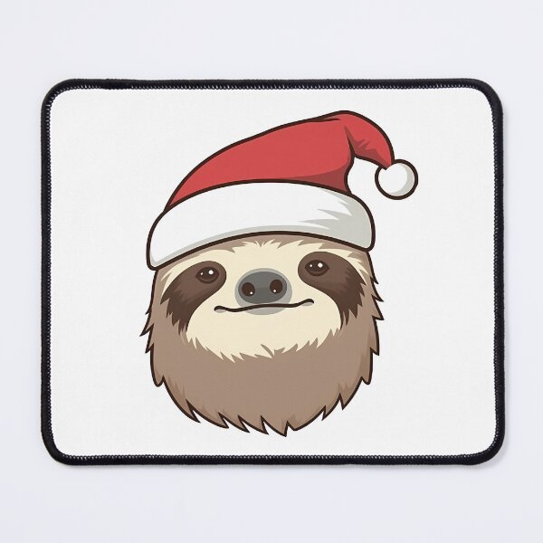 Item preview, Sloth Santa Cute Animal Christmas designed and sold by KD Merch.