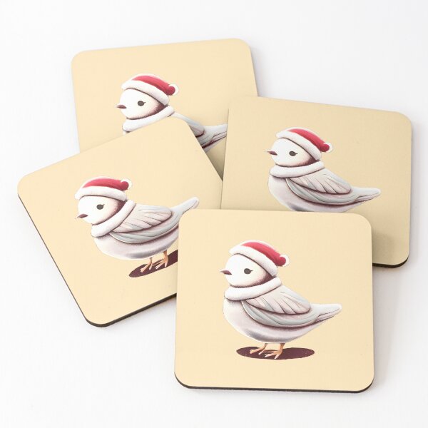 Item preview, Little white dove with Xmas theme designed and sold by Praphatsara Sirimuangmanee.