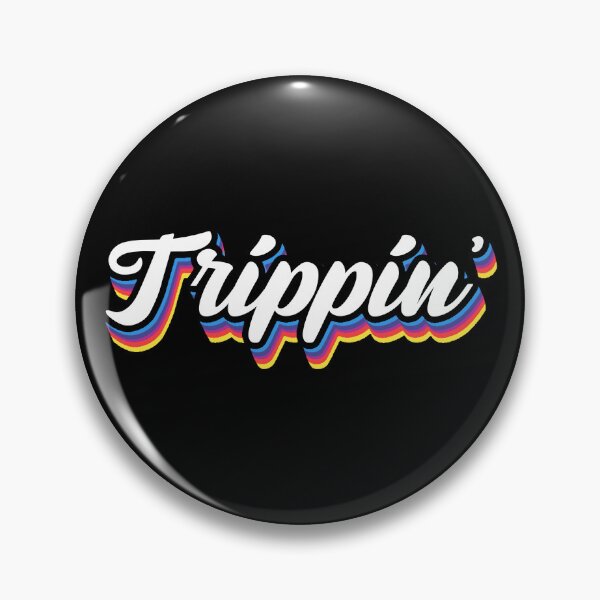 Item preview, Trippin retro txt designed and sold by Krissys-Art.