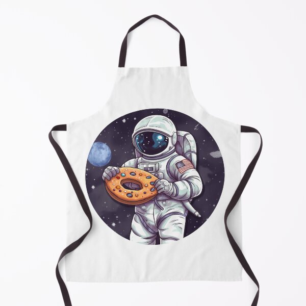 Item preview, Astronaut Holding Donut designed and sold by KD Merch.