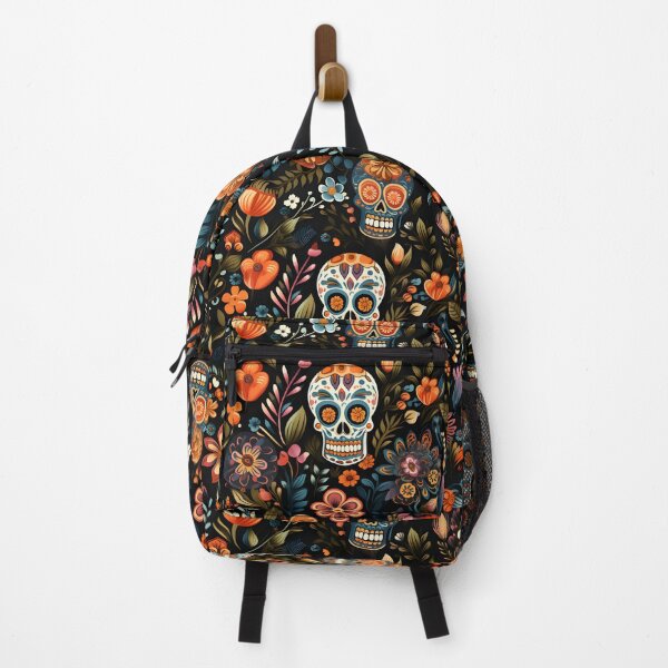Item preview, Mexican skulls and flowers designed and sold by agustindesigner.