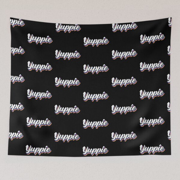 Item preview, Yuppie retro txt designed and sold by Krissys-Art.