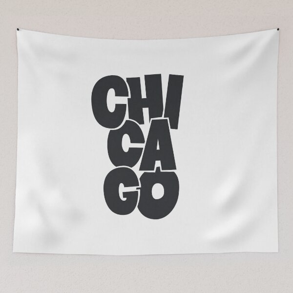 Item preview, Handsketched Blockletters Chicago Design designed and sold by Boogosh.