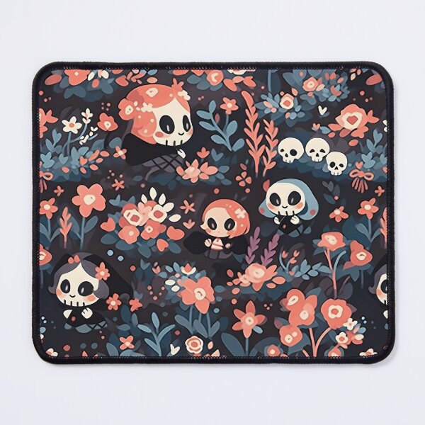 Item preview, Mexican skulls and flowers designed and sold by agustindesigner.
