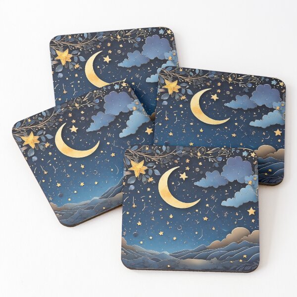 Item preview, Starry Night Reverie: Celestial Artistry designed and sold by Glitchart66.