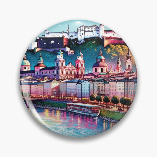 Item preview, Radiant Dawn over Salzburg designed and sold by Era-of-Traveler.